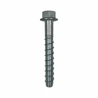 MKT FASTENING Screw Anchor: 7 in Overall Lg, 3/4 in Dia, Steel, External Hex, Hex, Steel, 5 PK (MPN 4134700). Key specifications — Material Grade/Class: Not Graded; Removable: Removable; System of Measurement: Inch; Tip Type: Self-Tapping; Brand: MKT FASTENING; Screw Anchor Type: Concrete Anchor.