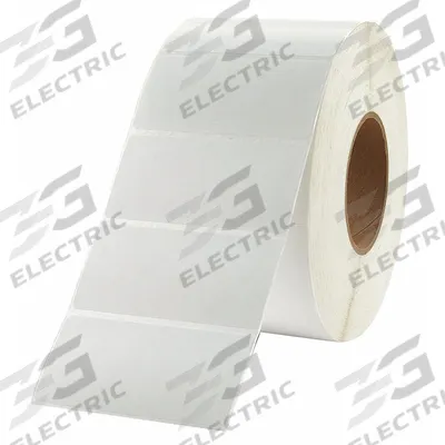 APPROVED VENDOR Printer Label: 4 in Label Wd, 2 in Label Ht, White, 3 in Core Dia. - Industrial Thermal Transfer Labels