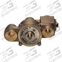 HAWS Emergency Mixing Valve: 74 gpm Max Flow Rate, 1 1/4 in NPT x 1 1/4 in NPT, Brass, 9 5/8 in Ht (MPN TWBS.SHE). Key specifications — For Use With: Showers; Valve Features: Cold Water Bypass; Brand: HAWS.