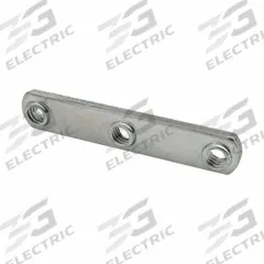 T-Slot Framing System Fastener: M6 Size, 5/32 in Thread Lg, 10 Series, Triple, Zinc-Plated, Steel (MPN 3900-4). Key specifications — Fastener Type: T-Nut; Material: Steel; Finish: Zinc-Plated; T-Slot Fastener Type: T-Nut; Threaded Hole Location: Triple; Compatible Series: 80/20 10 Series; System of Measurement: Inch; Brand: 80/20.