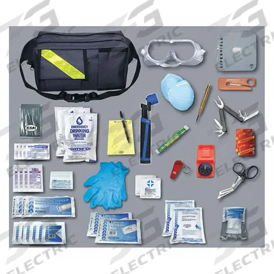 EMI Search and Rescue Basic Response Refill Kit: 32 Components, Plastic, Poly Bag - Trauma Kit Refills