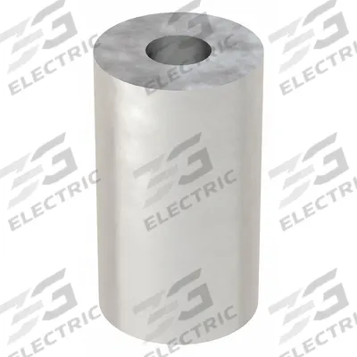APPROVED VENDOR Spacer: #8 Screw Size, 1/2 in Overall Lg, Round, Aluminum, Plain, Aluminum - Aluminum Spacers