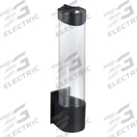 OASIS Cup Dispenser: Plastic, Black (MPN 038820-002). Key specifications — Product Type: Cup Dispenser; Material: Plastic; Brand: OASIS; Color: Black; Compatible Product Type: Oasis Water Coolers.