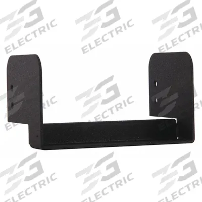 HES Lip Extension Trim Adapter: Black (MPN 1000-104) - Electric Strike Faceplates