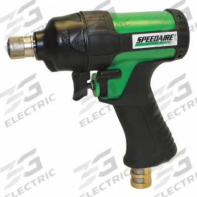 SPEEDAIRE Air Screwdriver: 1/4 in Quick Change, Heavy Duty, 8,800 RPM, Trigger - Pistol-Grip Air-Powered Screwdrivers