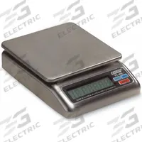 DORAN Food Scale: 6 1/2 in Weighing Surface Dp, 6 1/2 in Weighing Surface Wd, 2 in Overall Ht, LCD (MPN PC400-05). Key specifications — Connection Ports: RS-232; Readability: 0.002 lb/1 g; Brand: DORAN; IP Rating: Not IP Rated.
