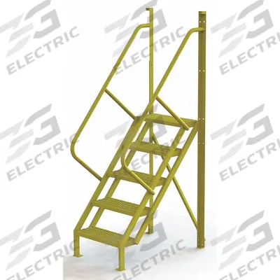 TRI-ARC Configurable Platform Ladder: 7.7 ft Overall Ht, 30 in Overall Wd, 20 in Overall Dp - Base Ladders & Stairs