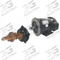 DAYTON Rotary Gear Pump: Direct Drive, 3 hp Horsepower, 230/460V AC, Bronze Body, PPS Gear, 1" FNPT (MPN 41TK22). Key specifications — Brand: DAYTON; Gear Material: PPS; Ports: 1" FNPT.