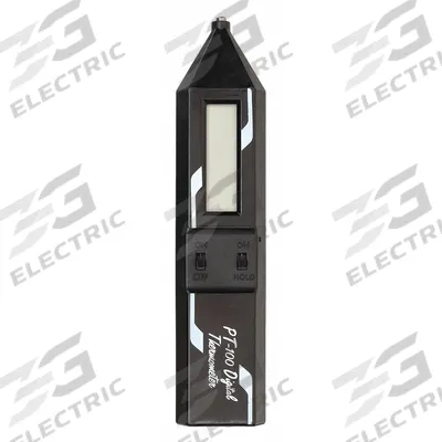 Supco Digital Thermometer: -40°F to 199°F, ±0.2°F (Surface)/±1°F (Air), 0.1°F /0.1°F - Industrial Digital Pocket Thermometers