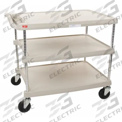 INSTOCK Laboratory Utility Cart: 40 1/4 in Overall Lg, 27 3/4 in Overall Wd, 36 7/8 in Overall Ht - Lab Carts