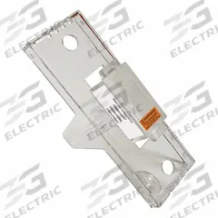 MERSEN Fuse Block Cover: For J Fuse Class or Type, 600 V AC, Indicating, 60 A – 60 A (MPN FBC60J60I). Key specifications — Compatible Fuse Series: Class J; Manufacturer Part Number: FBC60J60I; Brand: MERSEN.