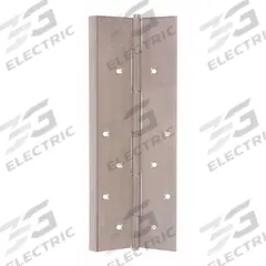 NATIONAL GUARD Piano Hinge: Stainless Steel, 95 1/8 in Leaf Ht, 2 3/16 in Leaf Wd, Screw-On (MPN SS305-95). Key specifications — Material: Stainless Steel.