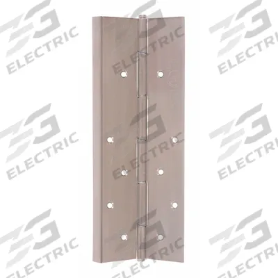 NATIONAL GUARD Piano Hinge: Stainless Steel, 95 1/8 in Leaf Ht, 2 3/16 in Leaf Wd - Concealed-Mount Piano Hinges