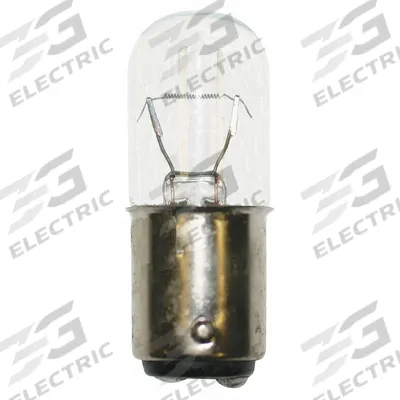 APPROVED VENDOR Incandescent Bulb: Incandescent, Double Contact Bayonet (BA15d), (T) Tubular - BA15d Double-Contact Bayonet Base Lamps