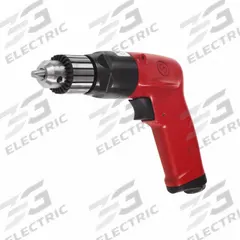 CHICAGO PNEUMATIC Air-Powered Drill: 3/8 in Chuck, Light Duty, 6,000 RPM, 1 hp, Keyed (MPN CP1117P60). Key specifications — attr1320790: CHICAGO PNEUMATIC.