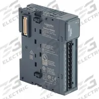 SCHNEIDER ELECTRIC Analog Output Module: (4) Analog Out (MPN TM3AQ4). Key specifications — Manufacturer Part Number: TM3AQ4; Power Required: 24V DC; Product Type: Analog Output Module; Series: M241; Number and Type of Outputs: (4) Analog; Mounting Style: Panel.