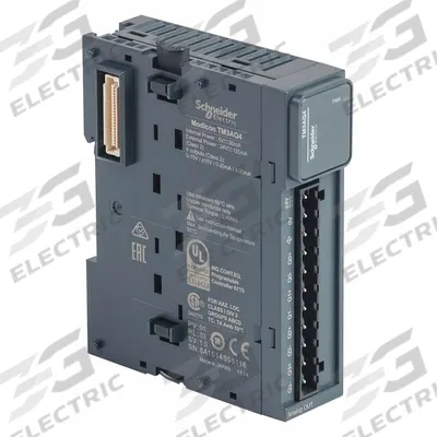 SCHNEIDER ELECTRIC Analog Output Module: (4) Analog Out (MPN TM3AQ4) - Modules for Schneider Controllers