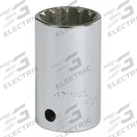PROTO Socket: SAE, 1/4 in Drive Size, 7/16 in Socket Size, Spline, Std, Chrome, Not Tether Capable (MPN J4714SPL). Key specifications — attr1204417: PROTO; attr1204392: Chrome.