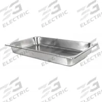 AMERICAN METALCRAFT Food Pan: Full Size, Rectangular, 2.25 ga Gauge, 9 qt Capacity (MPN CDFP88). Key specifications — Brand: AMERICAN METALCRAFT; Dishwasher Safe: No; NSF Certified: No; Product Type: Food Pan; Manufacturer Part Number: CDFP88.