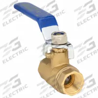APPROVED VENDOR Manual Two-Way Ball Valve: 3/8 in, Brass, Straight, FNPT x FNPT, Full Port Ball Port (MPN G-F600-38). Key specifications — Brand: APPROVED VENDOR; Handle: Lever.