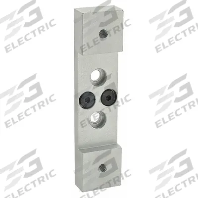 80/20 Roller Wheel Bracket: 10 Series, 1 in W x 4 1/8 in H, Silver - Roller Wheel Brackets