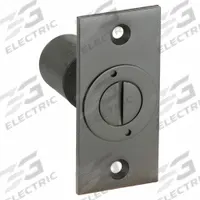 KABA ILCO Door Strike Plate: Universal, 2 15/16 in Lg, 1 3/8 in Wd, Bronze (MPN DPS-DU). Key specifications — Product Type: Dust-Proof Strike Plate; Brand: KABA ILCO.