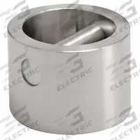 RICE LAKE WEIGHING SYSTEMS Calibration Weight: 25 kg Nominal Mass, Grip Handle Calibration Wt, 4 (MPN 13319). Key specifications — Brand: RICE LAKE WEIGHING SYSTEMS; Calibration Weight Material: Stainless Steel.
