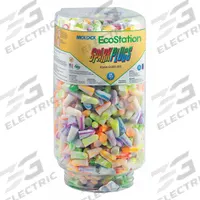 MOLDEX Ear Plug Refill: Dispenser Refill, Bullet, 33 dB NRR, Uncorded, Roll-Down, Disposable (MPN 6704). Key specifications — Earplug Color_Original: Assorted; Brand: MOLDEX.