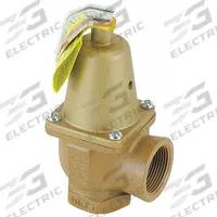WATTS Pressure Relief Valve: FNPTF x FNPTF, 1 in x 1 1/4 in, Iron, 75 psi Max. Op Pressure (MPN 0382818). Key specifications — Brand: WATTS.