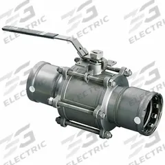 VIEGA MEGAPRESS Manual Two-Way Ball Valve: 2 1/2 in, 316 Stainless Steel, Straight Valve Body, FKM (MPN 86650). Key specifications — Brand: VIEGA MEGAPRESS; Handle: Locking Lever.