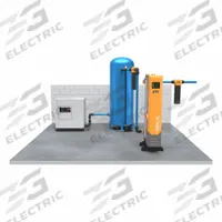 PARKER Compressed Air Dryer: 2 in NPT, 360 cfm, 190 psi Max Op Pressure, 1.8 psi Pressure Drop (MPN CDASHL110-40N13BC). Key specifications — attr110204: 100V AC; attr110148: PARKER.