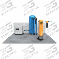 PARKER Compressed Air Dryer: 2 in NPT, 360 cfm, 190 psi Max Op Pressure, 1.8 psi Pressure Drop (MPN CDASHL110-40N13BC). Key specifications — attr110204: 100V AC; attr110148: PARKER.