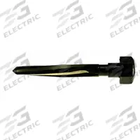 CLE-LINE Car Reamer: 1 1/8 in, Black & Gold High Speed Steel (MPN C36028). Key specifications — attr1301688: CLE-LINE; attr1301709: Impact Rated.