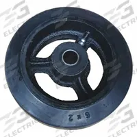 DAYTON Wheel: 6 in Overall Ht, 6 in H x 2 1/4 in W, 6 in Overall Lg, Metal/Rubber, Black (MPN MH34D65001G). Key specifications — Compatible Grainger Part Number: 34D656; Manufacturer Part Number: MH34D65001G; Accessory Type: Mold-On Wheel; Compatible with Product Type: Hand Truck.