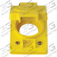 LEVITON Weatherproof Cover: Thermoplastic, FD/FS, FD Boxes/FS Boxes, 1 Gangs, 4 5/8 in Overall Ht (MPN 60W04). Key specifications — Brand: LEVITON; Color: Yellow; Compatible with Product Type: FD Boxes; Compatible with Series: FD; Mounting Orientation: Vertical.