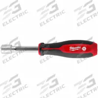MILWAUKEE Nut Driver: Straight, HollowCore™, Metric, Without Magnetized Tip, Std, 12 mm Tip Size (MPN 48-22-2467). Key specifications — attr1214485: Hex; attr1214505: MILWAUKEE.
