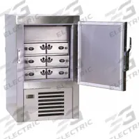 SENTINEL Law Enforcement Evidence Refrigerator: Pass-Through Backing, Keyed, 6 Compartments, Gray (MPN ERF42-06-PT). Key specifications — Brand: SENTINEL; Product Ships: Assembled; Power Requirements: 115 Vac, 60 hz, Dedicated 15 Amp Circuit; Color: Gray.