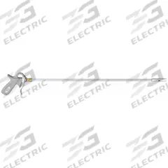 GUARDAIR Air Gun: Pistol-Grip Grip, Aluminum, 1/4 in Female NPT, 1 Nozzle(s), Straight, Focused (MPN LZR650036AA). Key specifications — attr1328526: Aluminum; attr1328500: Extension and Nozzle; attr1328508: GUARDAIR; attr1328515: No; attr1328533: Yes.