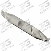CLEVELAND Square End Mill: Cobalt, Double End, 2 Flute, 3/8" Mill Dia, 9/16" LOC, 3-1/2" OAL (MPN C52159)