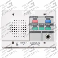 CREST HEALTHCARE SUPPLY Single Patient Station: 5 1/2 in Overall Wd, PSM54-B-D. Key specifications — Standards: UL Listed; Manufacturer Part Number: PSM54-B-D; Color: White; Brand: CREST HEALTHCARE SUPPLY; Call Station Type: Single Patient Station; Station Type: Patient Stations.