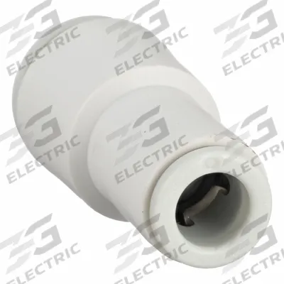 SMC Push-Fit Fitting: 6 mm OD x 8 mm OD Size, Push-to-Connect x Push-to-Connect - Polybutylene & Brass Tube Fittings