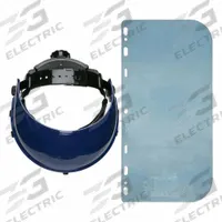 MCR SAFETY Face Shield: Uncoated, Green, Polycarbonate Visor Material (MPN 103541). Key specifications — Visor Color: Green; Compatible with Series: Universal Fit.