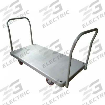Dayton Platform Truck: 3,300 lb, 60 in L x 29 1/2 in W x 40 in H Overall Dim. - General Purpose Plastic-Deck Platform Trucks