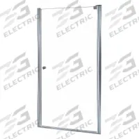 FOREMOST Shower Door: 22 1/2 in Min. Door Wd, 24 1/2 in Max. Door Wd, 72 in Overall Ht, Frameless (MPN CVSW2572-CL-SV). Key specifications — Brand: FOREMOST.