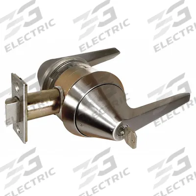 MARKS USA Door Lockset: Office Lever Locksets, Stainless Steel, ADA Compliant