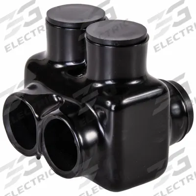 POLARIS Multitap Connector: 2 Port, Double-Sided Entry, 6 AWG – 250 kcmil Wire Size - Dry-Location Double-Sided Entry Multitap Connectors