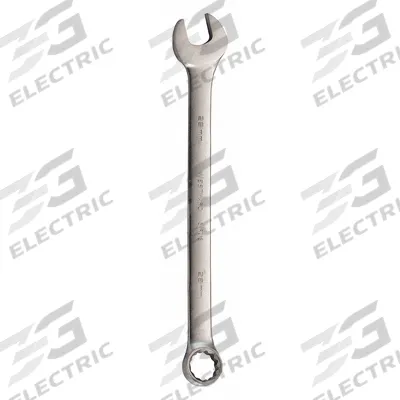 WESTWARD Combination Wrench: Alloy Steel, Satin, 28 mm Head Size, 15 3/4 in Overall Lg - Metric 12-Point Combination Wrenches