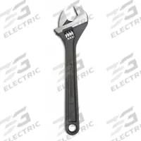 CRESCENT Adjustable Wrench: Alloy Steel, Black Oxide, 12 in Overall Lg, 1 1/2 in Jaw Capacity (MPN AT212VS). Key specifications — attr309359: Black Oxide; attr324924: CRESCENT; attr309358: Alloy Steel.