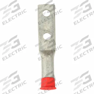 3M Compression Lug: For 250 kcmil, 1/2 in Stud Size, Std - Two-Hole Compression Lugs