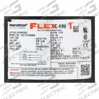 LEESON General Purpose Motor: C-Face/Universal Mount, Open Drip Proof, 3/4 hp, 575V AC, 1,725 RPM (MPN 056T17D15846). Key specifications — Brand: LEESON; Nameplate Voltage @ 60 Hz: 575V AC; Full Load Current @ 60 Hz: 1.1 A; Nameplate RPM @ 60 Hz: 1,725 RPM; Motor Enclosure: ODP.